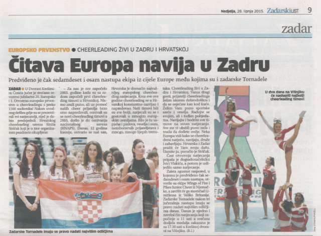 EP Zadar 2015.